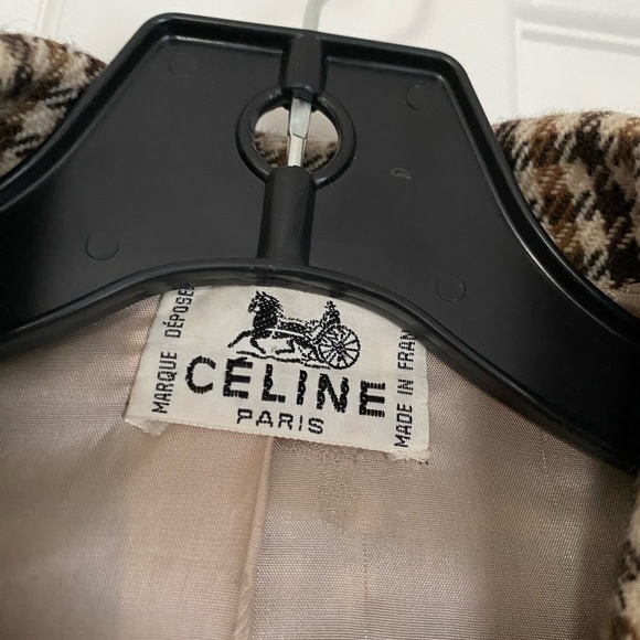 SOLD --- Celine Vintage Wool Blazer 34 FR - Picture 2 of 7
